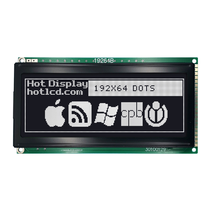 дисплей модуля 192X64 KS0108 графический LCD с белизной освещает HTM19264B контржурным светом
