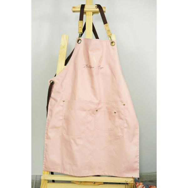 Double-Sided Kitchen Cooking Cotton Apron For Garden Cleaning And Chef Work