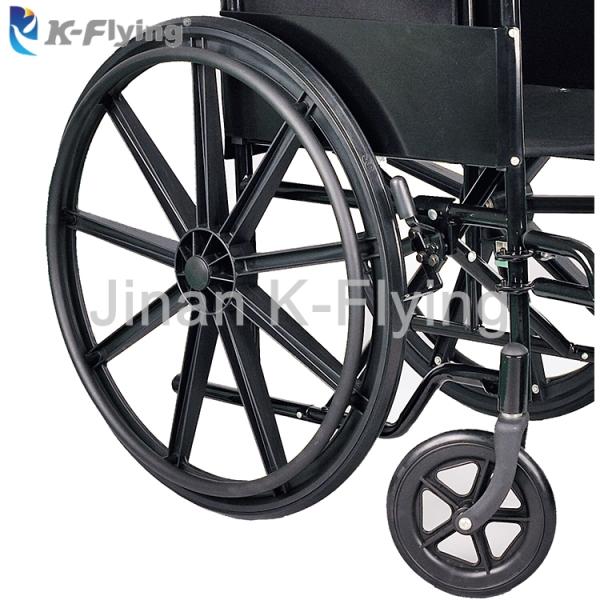 Кресло-коляска облегченной алюминиевой складчатости пожилая неработающая ручная