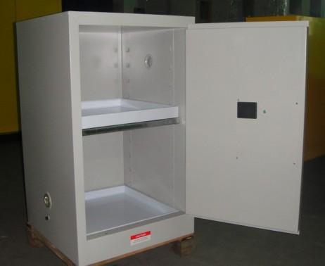 White Industrial Lab Furniture , Fireproof Storage Cabinet For Chemicals 