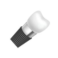 O implante dental barra uma solução pioneiro para pacientes Edentulous