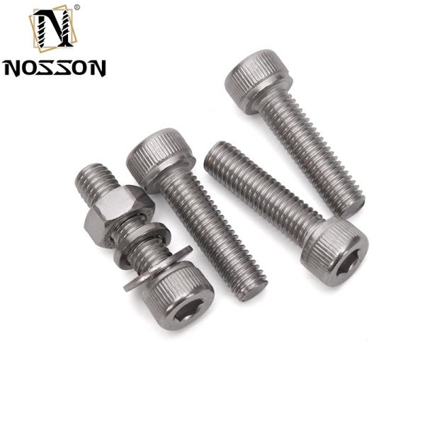 Flat Head Hexagon Cheese DlN912 Stainless Steel Machine Screw M1.6 M2 M2.5 M3 M4 M5 M6 M8 M10 M12 M14 M16 M20