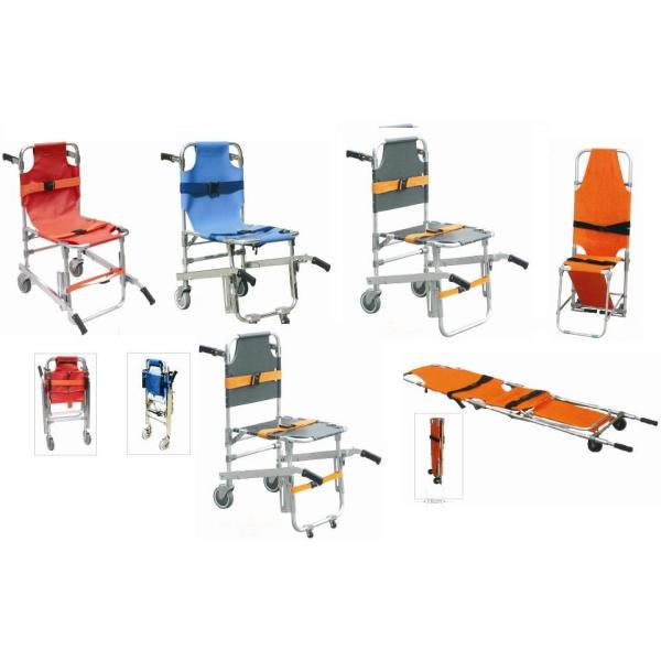 Removable Surface Aluminum Alloy Stair Stretcher Emergency Chair Rescue Stretcher ALS-SA130