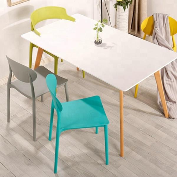 Anti Slip Stackable Kids Plastic Chair Space Saving For Living Room