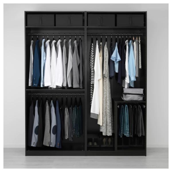 Home Customized Swing Door Wardrobe Bedroom Furniture Wardrobe 18mm MFC