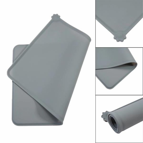 Custom Logo Feeding Dog Food Bowl Mat High Ductility And Chemical Stability