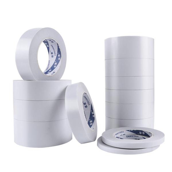 Sensitive Adhesive Tissue Tape Double Sided White Mothproof OEM