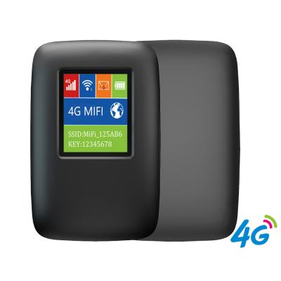 Router de IEEE802.11 B/G /N MIFI com tela, apoio do cartão do sim. Router do mifi de LTE 4G