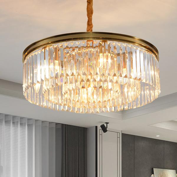 Gold Suspension Modern Pendant Light  For Indoor Home Ceiling Decor