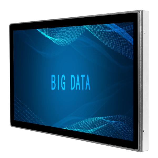 Multi Touch Interactive Pcap Monitor 1366X768 With Temp Display