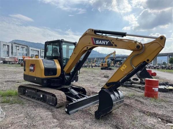 5000 KG Sany SY55 SY60 Excavator Cabin Foot Mat with and ISUZU Engine in Shanghai
