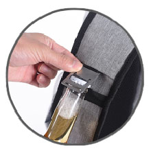 Zipper pocket, Leak Proof Backpack Cooler, Insulated Waterproof Large Capacity Bag, Beach lunch Accessories