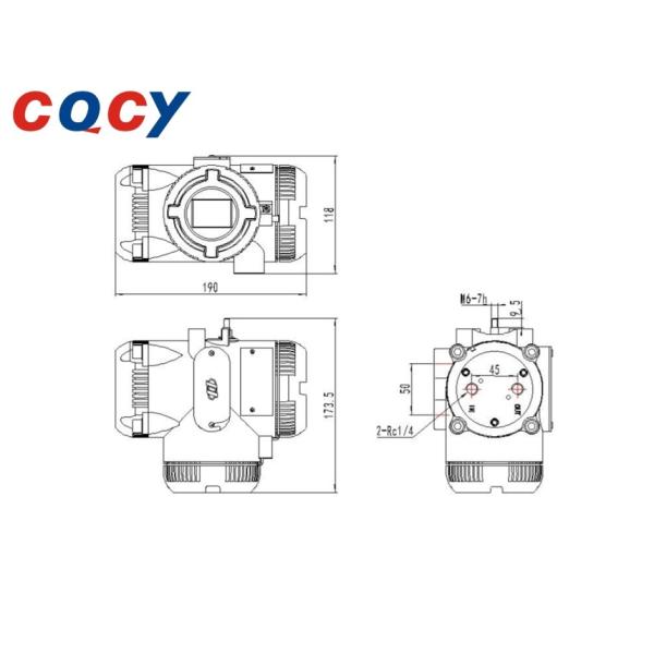 Локаторы серии HVP3 (неинвазивная операция, соединенный взрывостойкий газ / пыль), защита от молнии, высокая защита