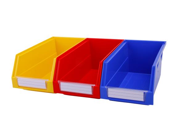 Caixa de ferramentas de acessórios de hardware resistente Caixa de lixo de plástico durável para peças e ferramentas pequenas