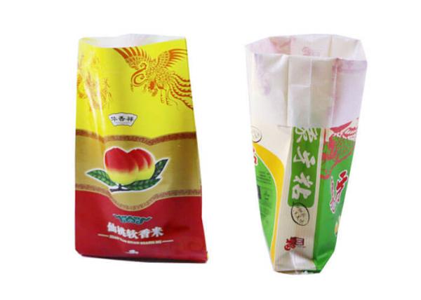 Watertight  Polypropylene Flour Packaging Bags Environmental Friendly