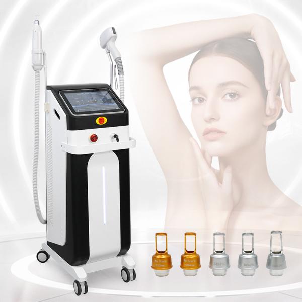 2 In 1 808nm Diode With Picosecond Hair Removal Tattoo Removal Laser Machine