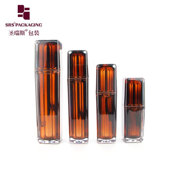L054 clear lotion bottle L054 15ml 30ml 50ml 100ml plastic cream bottle with pump