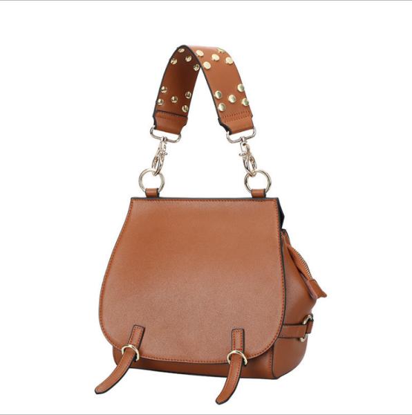Pure Leather Rivets Bags for Women Fashion Designer Handbags
