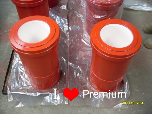 SOUTHWEST IDECO T1300/1600 Mud Pump Zirconia Liners, TPK-2200 MUD PUMP CERAMIC LINER, WEATHERFORD E-2200 CERAMIC LINER