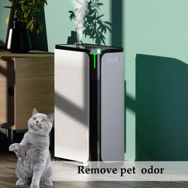 White Color Pet Air Purifier For Clean Home ABS Plastic