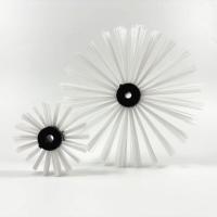 Industry Nylon Epoxy Coating Rotary Brush For Pipe Cleaning And Spraying