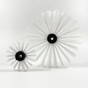 Industry Nylon Epoxy Coating Rotary Brush For Pipe Cleaning And Spraying