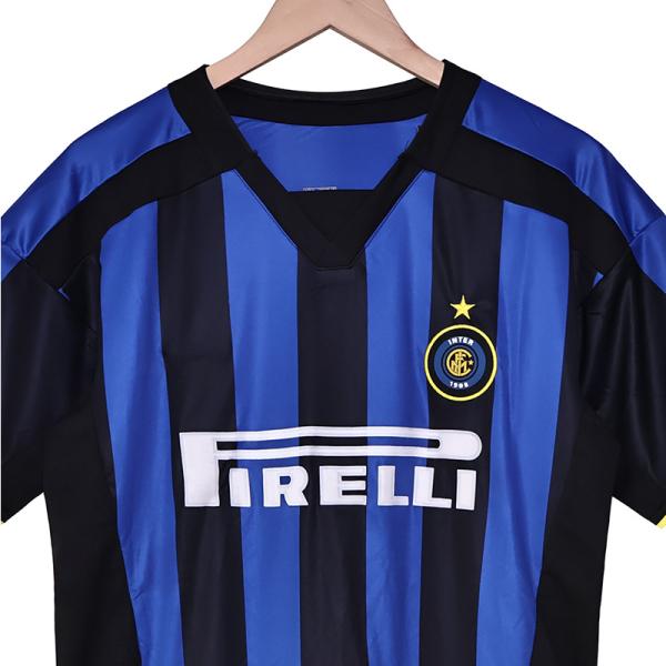 Inter Milan 2002 Retro Home Football Jersey Collector Edition