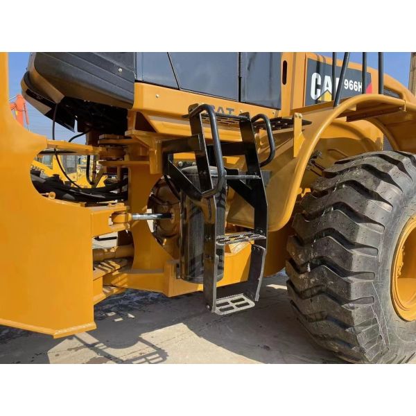 Used original CAT 966H wheel loader, available at a discounted price