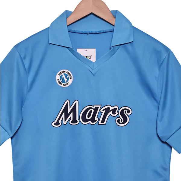 Legend Returns 1988-1989 Napoli Home Jersey Retro Team Custom