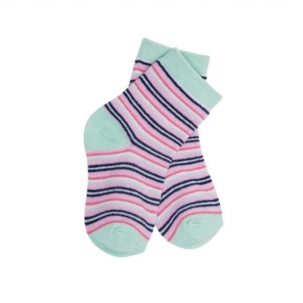 Children's Winter Socks Striped Thickened Insulation Mid-Tube Non-slip Socks for Daily