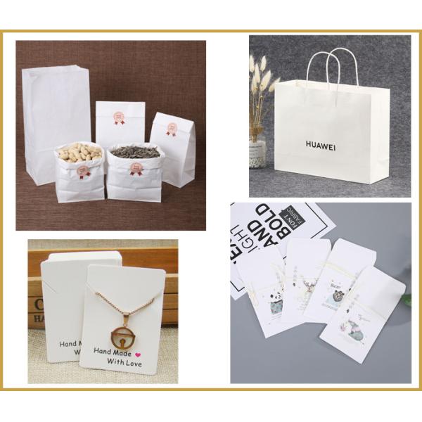 бумага 300гсм 350гсм естественная белая Крафт для одобренного качества еды мыла упаковывая