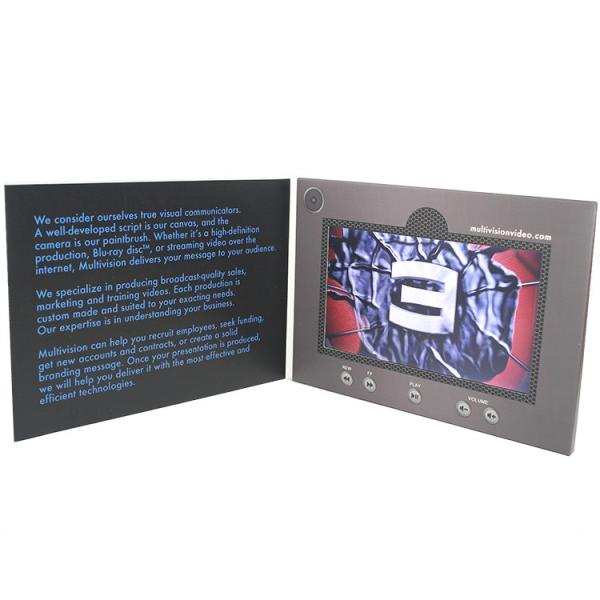 Video In Folder free sample Promotional lcd video brochure for promotion