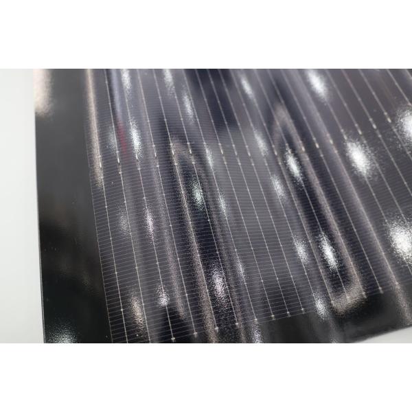 XSDCM-50-H BIPV curvado transparente doble cristal azulejo solar para techos ecológicos