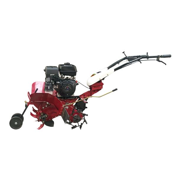 Adjustable Working Width 45-85cm Mini Power Tiller Cultivator with Roary Function