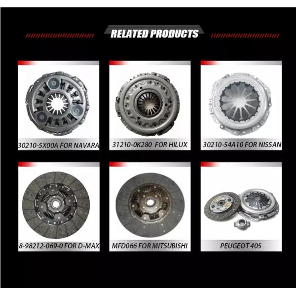 4D30 Mitsubishi Clutch Plate TS16949 Me521103 8973109760