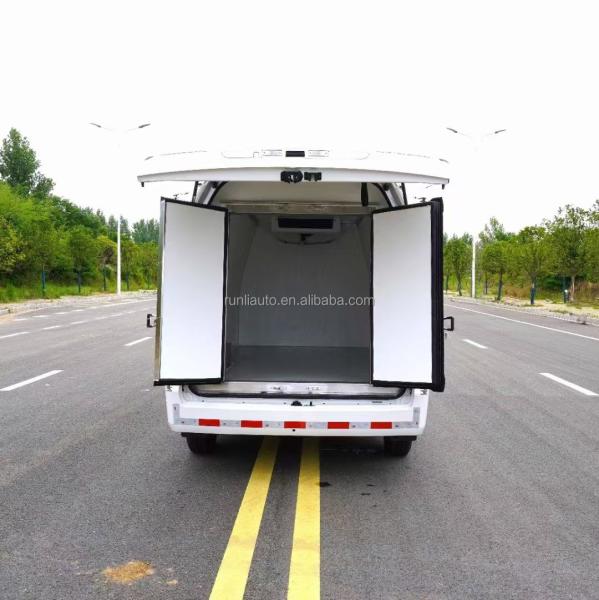 Factory Supply Foton G9 4*2 Gasoline Refrigerated Container Truck Food Freezer Truck Refrigerator Truck