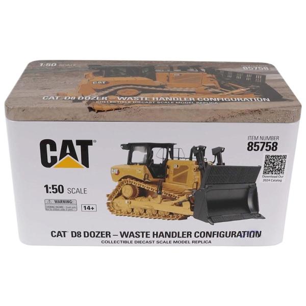 Diecast Masters 1/50 Scale Heavy Duty Dozer Tracked Bulldozer Scrap Processor Model 85758