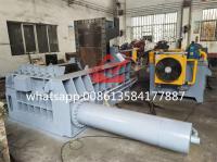 Machine en acier de presse de compacteur de presse à emballer de mitraille de WANSHIDA de fil hydraulique de pneu à vendre
