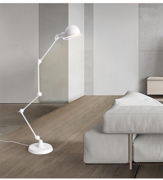 Nordic post-modern minimalist creative retro industrial bedroom living room design floor lamp(WH-VFL-01)