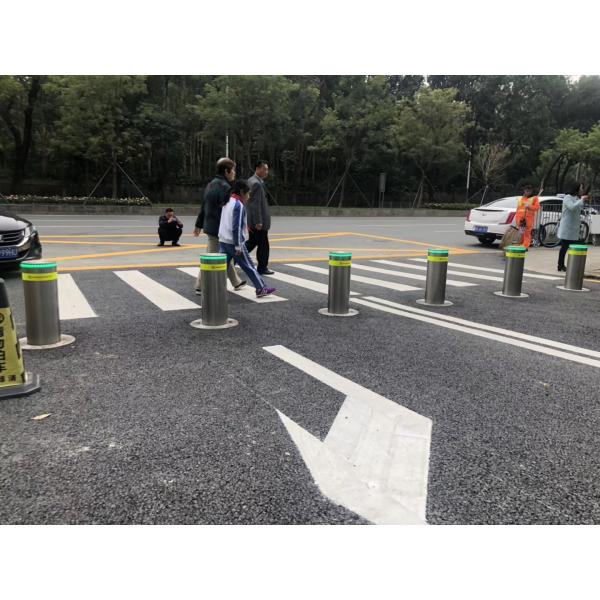 Retractable 2.2KW Hydraulic Rising Bollard A3 Carbon Steel