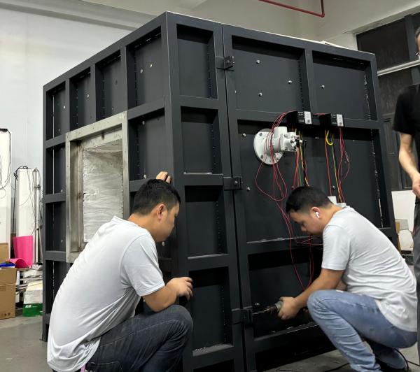 GB/T9978.1-2008 Fire Resistance Tester Steel Structure Fireproof Coating Testing Furnace