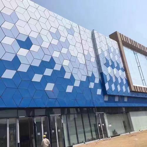 Sleek Aluminum Curtain Wall Commercial Building With Excellent Thermal Insulation