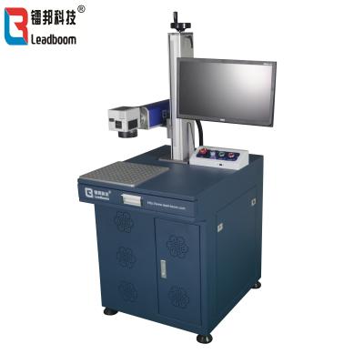 30w Fiber Laser Engraving Machine , High - Frequency Transformer Laser Striping Paint Machine
