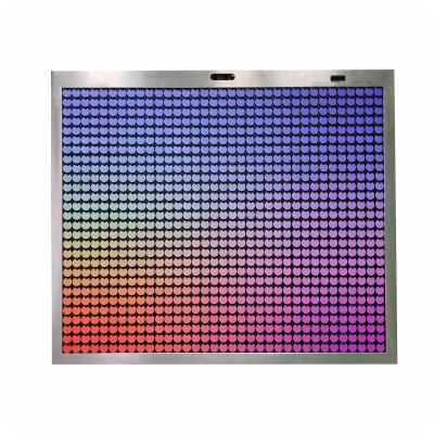 Display mecânico Flip Dot 15mm 8*8 para Sala de Exposições Aeroporto de Sinalização Digital