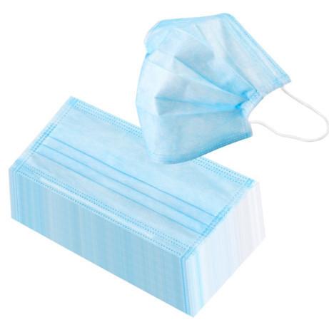 Antibacterial Disposable 3 Ply Non Woven Face Mask For Food Service Personnel