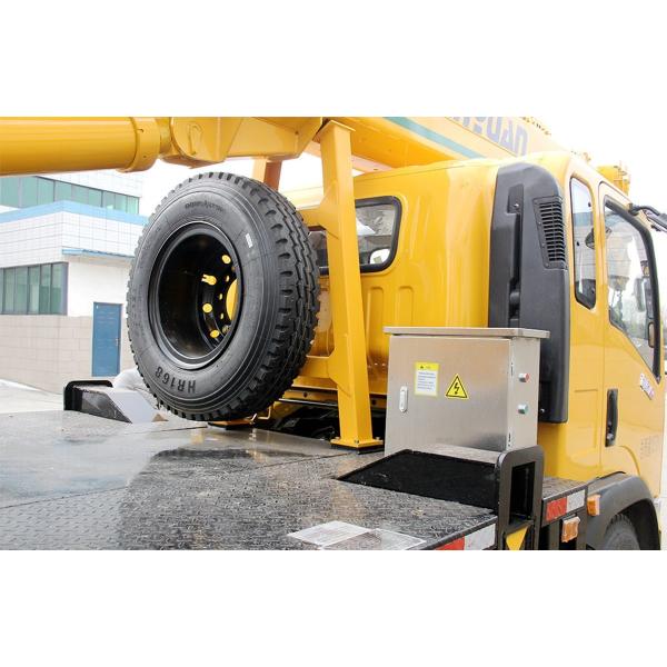 Подержанный грузовой кран для продажи Донфэн 16 тонн с пятисекционным прямой рукой китайский мобильный кран