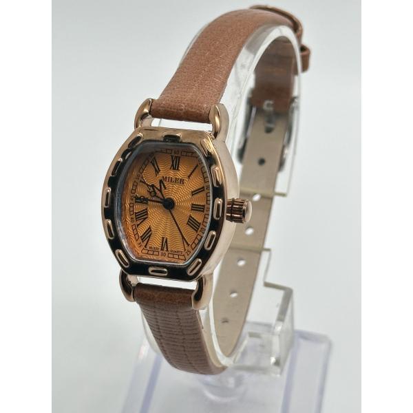 Miler ML-222 Classic Wholesale Gift Light Weight And Genuine Lady Leather Wrist Quartz Watch