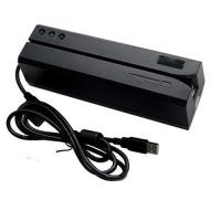 Lector de tarjetas magnéticas de 9V 2.5A Plug and Play en ambos sentidos Deslizamiento manual en ambos sentidos