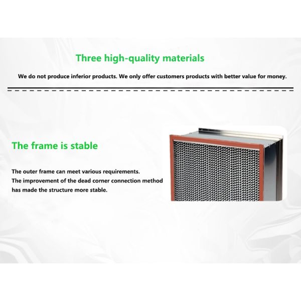 Pleated High Temperature Air Filter SS Wire Mesh Ac Filters