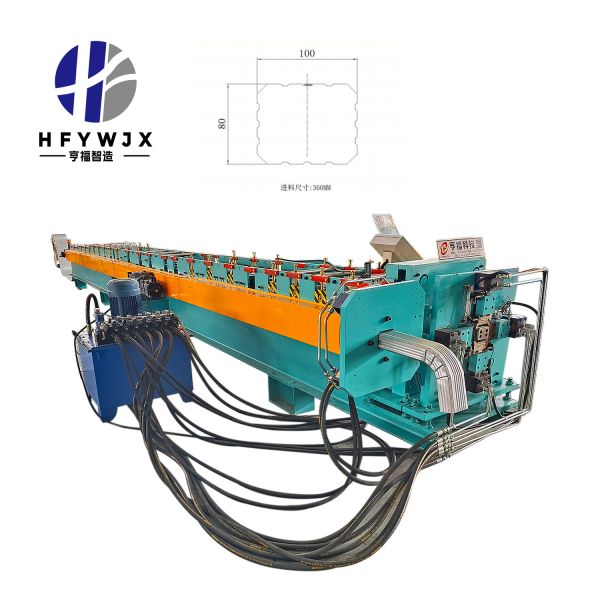 Hydraulic Pressure Downpipe Forming Machine with PLC Control and 16 Forming Stations for Efficient Production